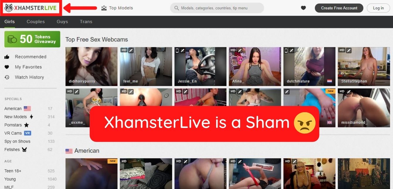 Xhamsterlive.com reviews