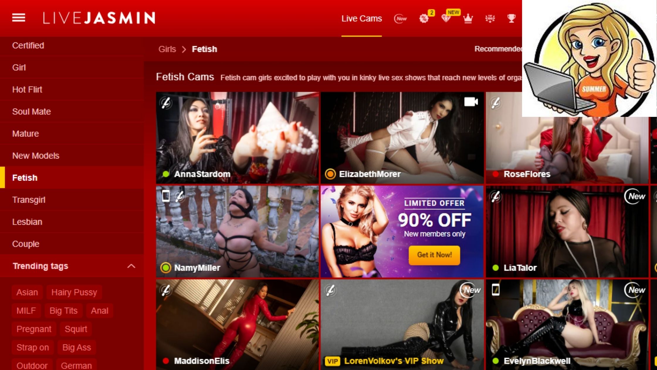 Livejasmin - High Quality BDSM Sex Chat Cams